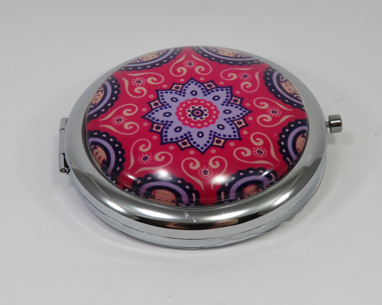 Pocket mirror - handmade pocket mirror - compact mirror - purse mirror - Make Up Pocket Mirror for Cosmetics (ESP19)